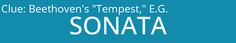 Beethoven's "Tempest," E.G.