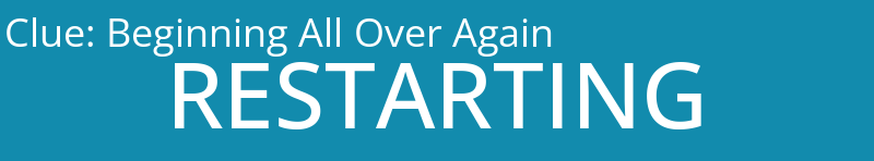 Beginning All Over Again
