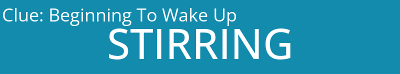 Beginning To Wake Up