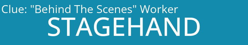 "Behind The Scenes" Worker