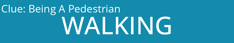 Being A Pedestrian