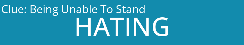 Being Unable To Stand