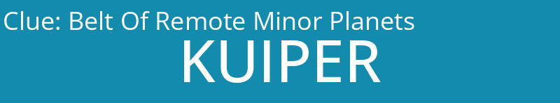 Belt Of Remote Minor Planets