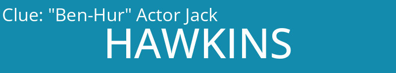 "Ben-Hur" Actor Jack