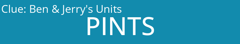 Ben & Jerry's Units