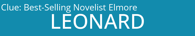 Best-Selling Novelist Elmore