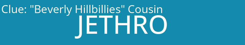 "Beverly Hillbillies" Cousin