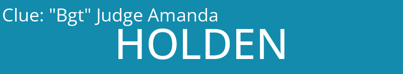 "Bgt" Judge Amanda