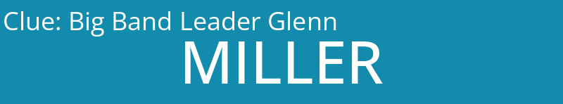 Big Band Leader Glenn