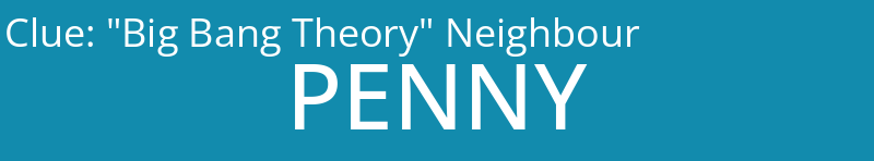 "Big Bang Theory" Neighbour