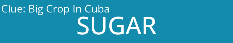 Big Crop In Cuba