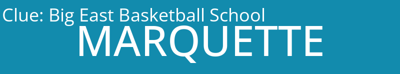 Big East Basketball School