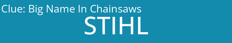 Big Name In Chainsaws