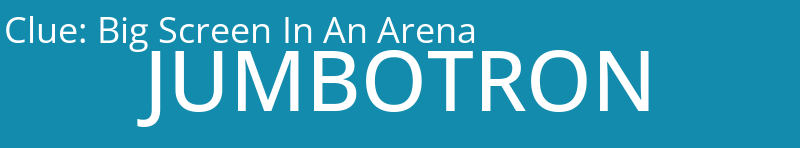 Big Screen In An Arena