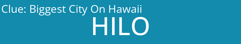 Biggest City On Hawaii