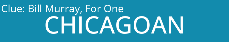 Bill Murray, For One