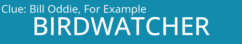 Bill Oddie, For Example