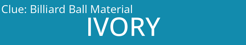 Billiard Ball Material