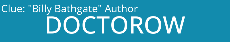 "Billy Bathgate" Author