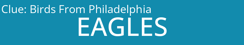 Birds From Philadelphia