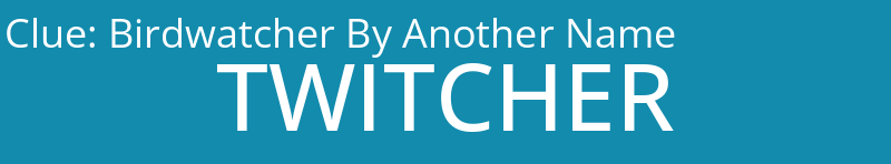 Birdwatcher By Another Name