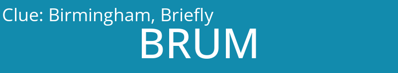 Birmingham, Briefly