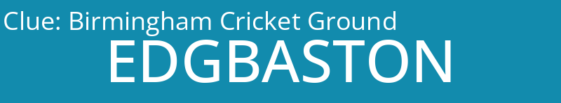Birmingham Cricket Ground