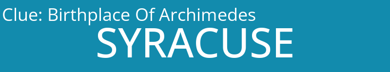Birthplace Of Archimedes