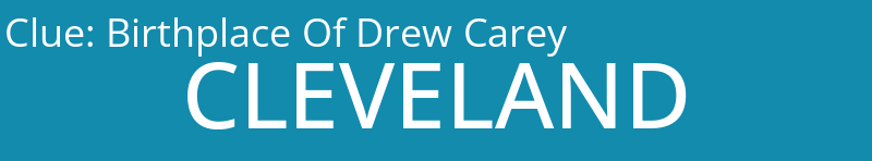 Birthplace Of Drew Carey