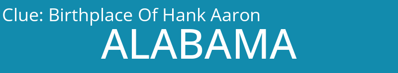 Birthplace Of Hank Aaron