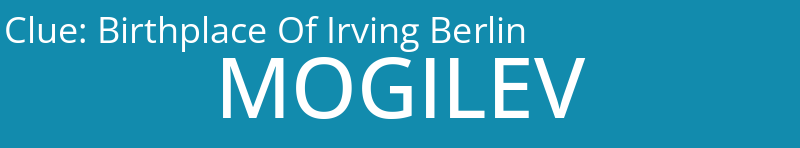 Birthplace Of Irving Berlin