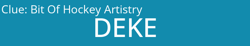 Bit Of Hockey Artistry