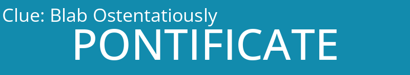 Blab Ostentatiously