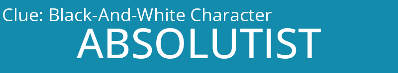 Black-And-White Character