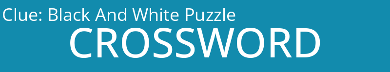 Black And White Puzzle