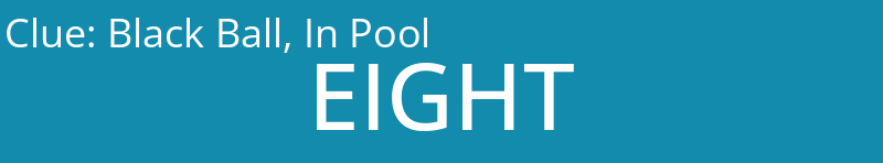 Black Ball, In Pool