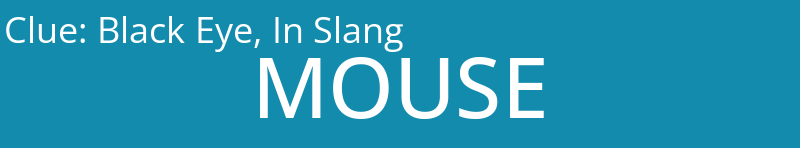Black Eye, In Slang