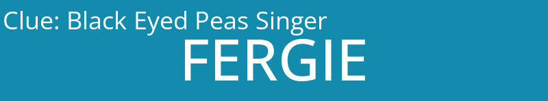 Black Eyed Peas Singer