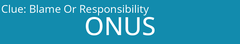 Blame Or Responsibility