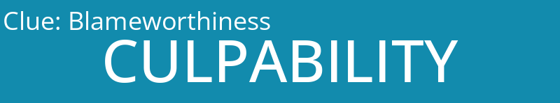 Blameworthiness