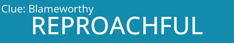 Blameworthy