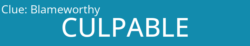 Blameworthy