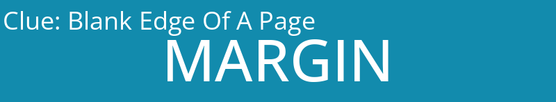 Blank Edge Of A Page