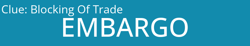 Blocking Of Trade