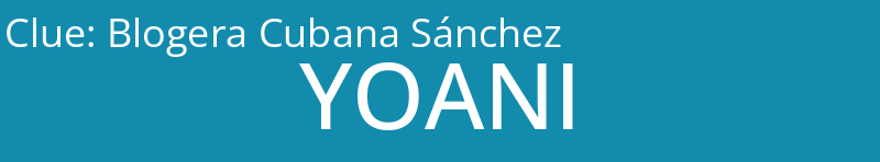 Blogera Cubana Sánchez