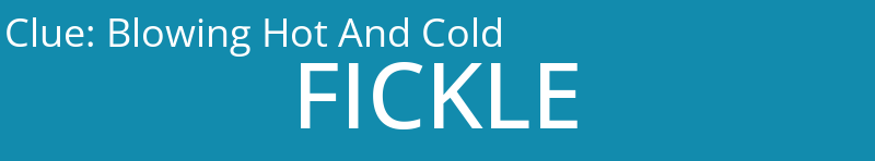 Blowing Hot And Cold