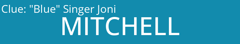 "Blue" Singer Joni