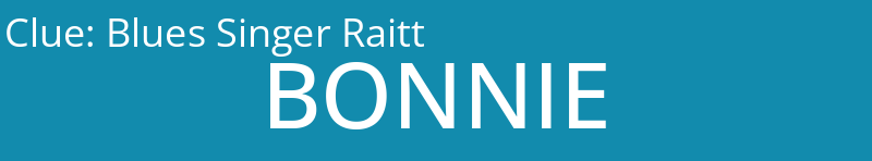 Blues Singer Raitt