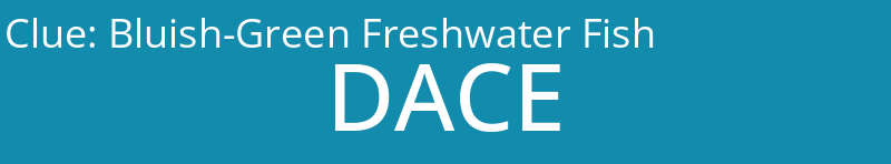 Bluish-Green Freshwater Fish