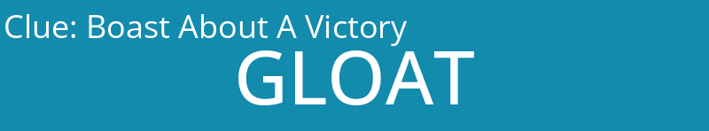 Boast About A Victory
